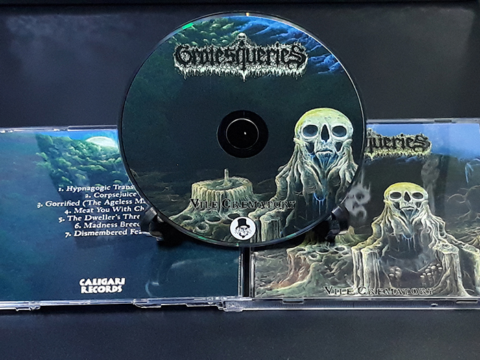 GROTESQUERIES'Vile Crematory' CD