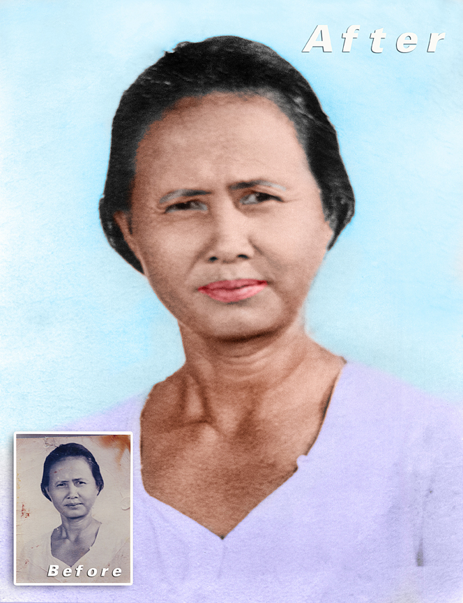 ซ่อมแซมภาพเก่า