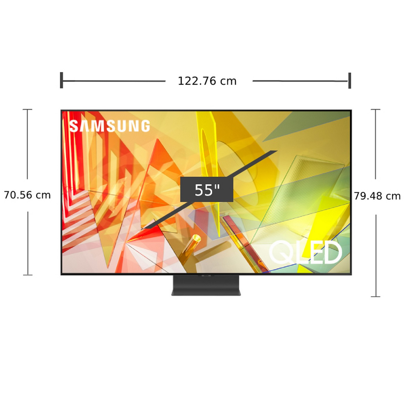 [ผ่อน0%10ด] Samsung TV 55Q95T UHD QLED 55", 4K, Smart, ปี 2022 QA55Q95TDKXXT (ชลบุรีส่งฟรี)