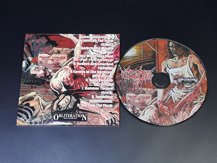 CORPSEFUCKING ART'A Puzzle Of Flesh' CD.