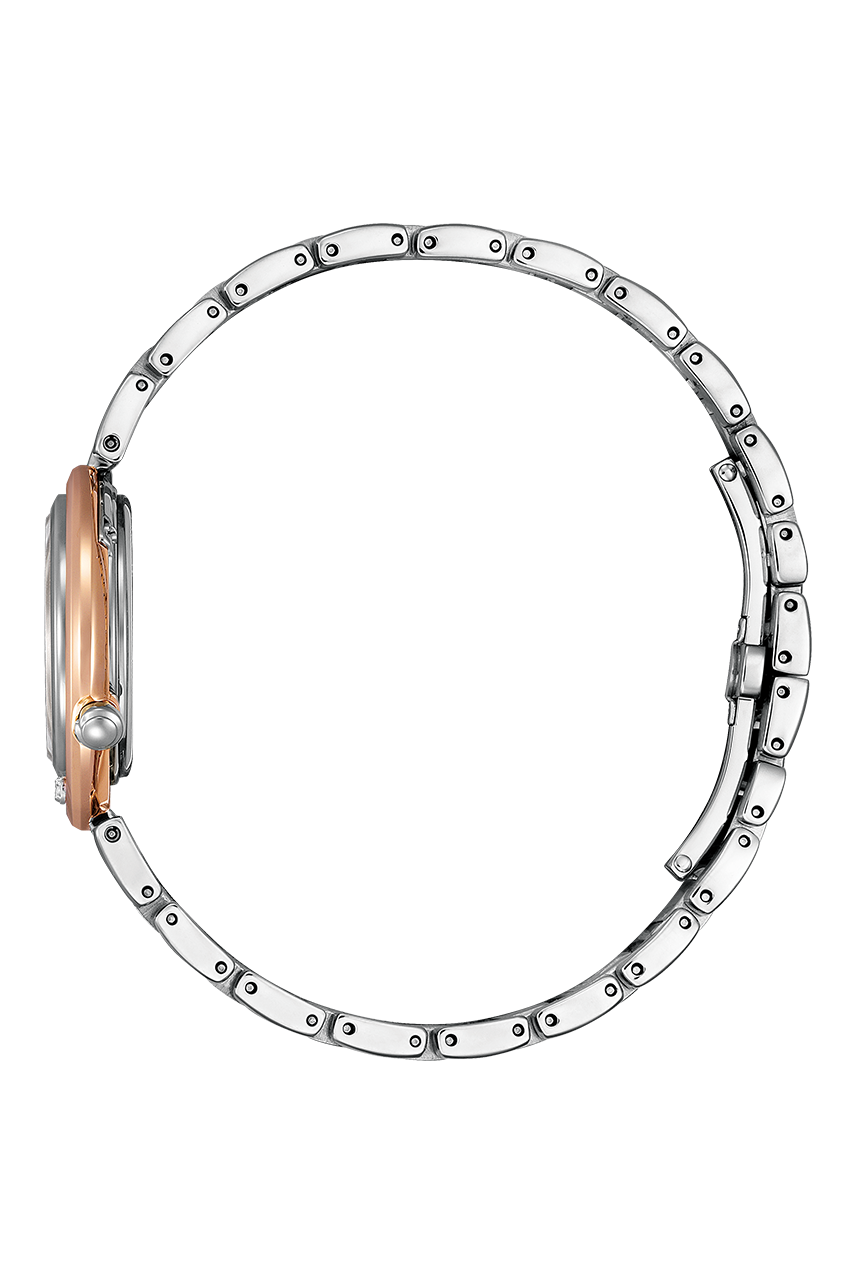 Citizen EM1114-80Y นาฬิกาผู้หญิง Eco-Drive Diamond: 10 Pcs Women's Watch