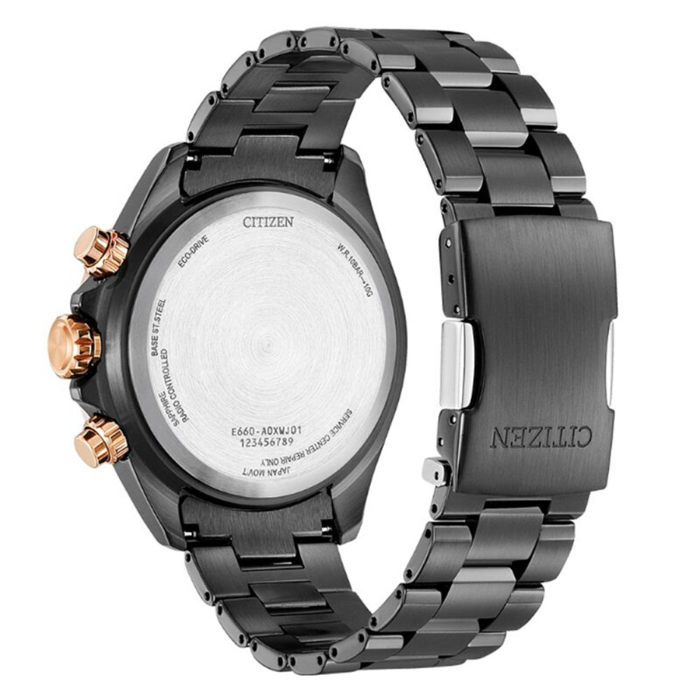 Citizen CB5956-89X นาฬิกาผู้ชาย Eco-Drive Chronograph Radio Controlled Men's Watch