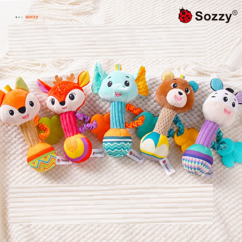 Sozzy ตุ๊กตายางกัด ชู๊ตติ้ง soothing