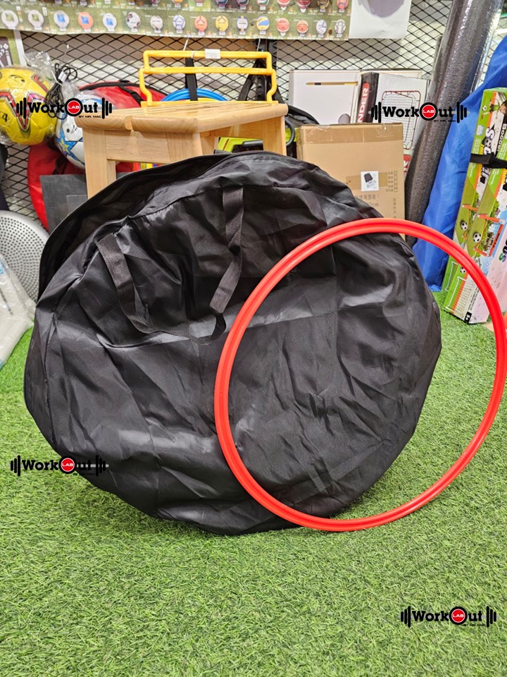 กระเป๋า ทรงแพนเค้ก ขนาดเส้นผ่านศูนย์กลาง 60cm*หนา10 cm มีซิป