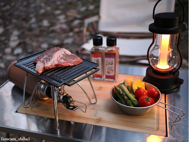 [PRE-ORDER] กระทะย่างสเต็ก กระทะสนาม Gaobabu B6 multi-grill plate อุปกรณ์แค้มปิ้ง Made in Japan นำเข้าจากญี่ปุ่น Size 12.5 x 17.5 cm