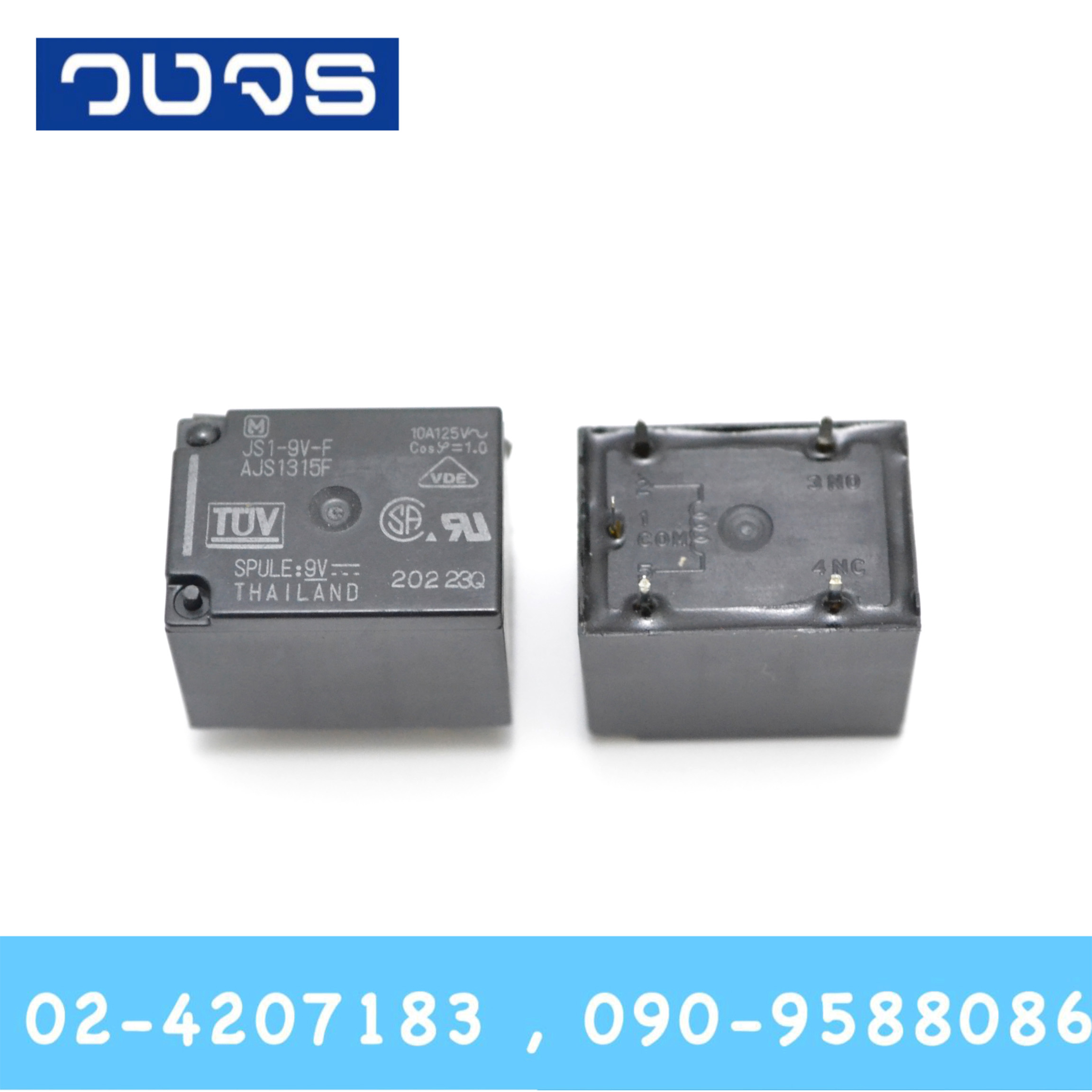 Relay JS1-9V-F (9V)