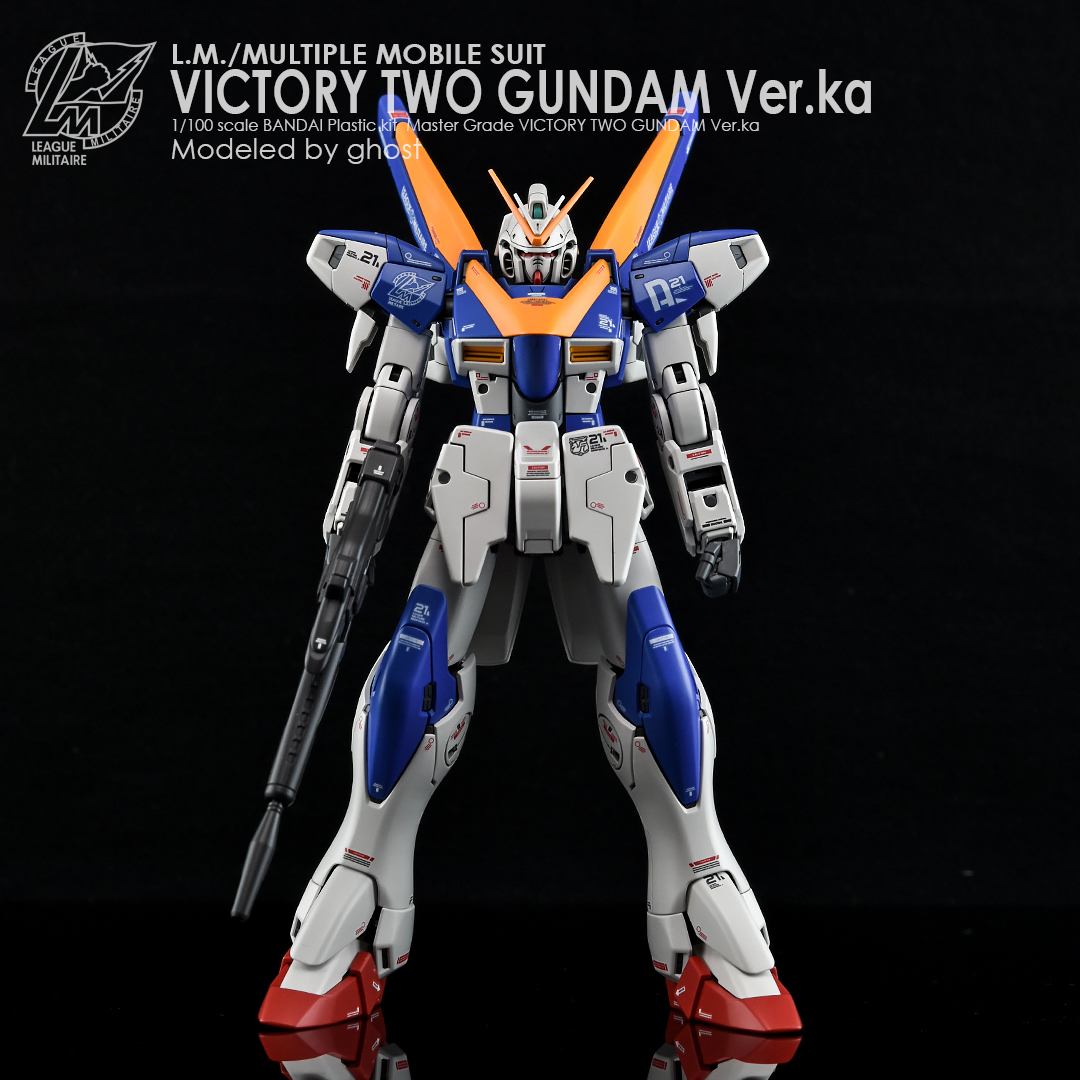 G-REWORK CUSTOM DECAL MG 1/100 VICTORY TWO GUNDAM VER.KA