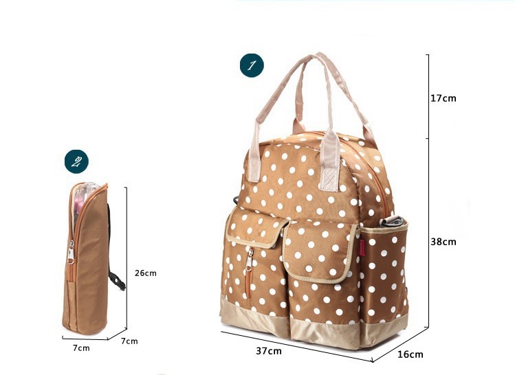 กระเป่าอเนกประสงค์ สำหรับคุณแม่ เก็บได้สารพัด จะถือหรือสะพายก็น่ารักฝุดๆ มี 3 สี