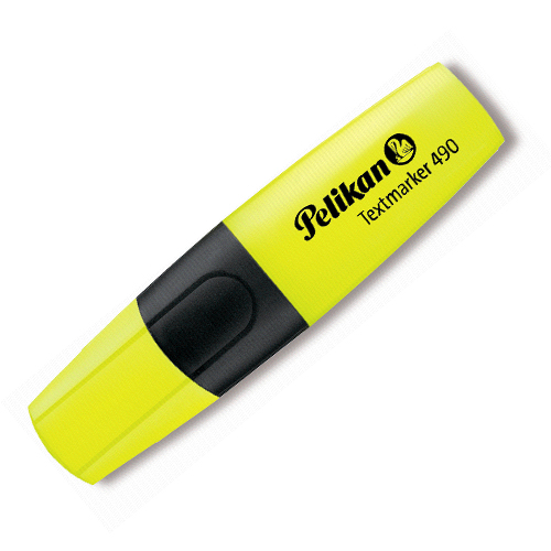ปากกาเน้นข้อความ พีลีแกน Pelikan (เลือกสีด้านใน)