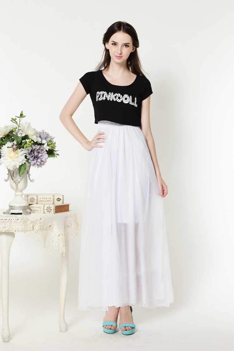 ((พร้อมส่ง)) เสื้อผ้าแฟชั่นผู้หญิง : เสื้อสีดำแฟชั่น เสื้อสีดำคลุมชุดสีขาว เก๋ เก๋ดีจ้า