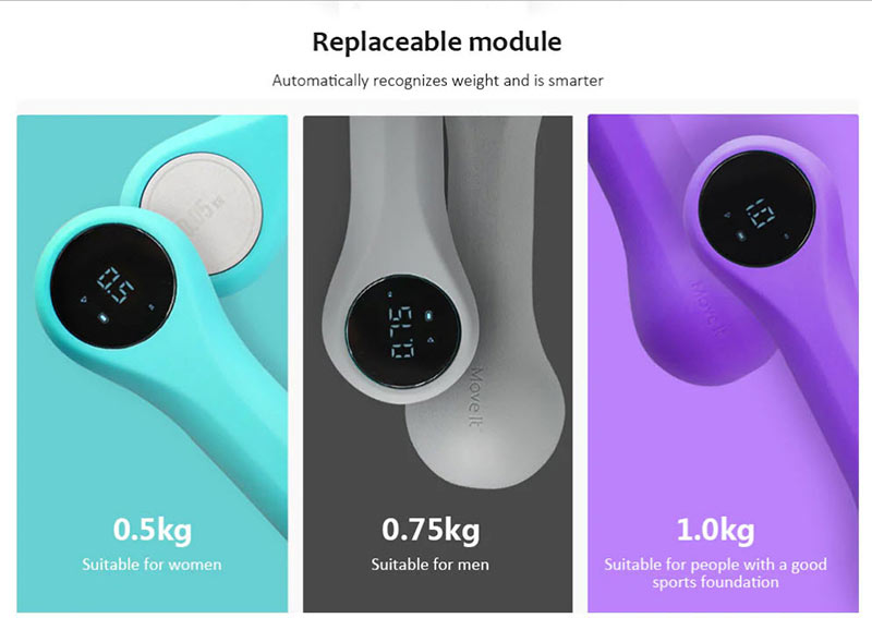 Xiaomi Move It Beat Smart Dumbbell - ดัมเบลอัจฉริยะ (1 คู่)