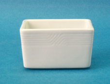 โถใส่น้ำตาลแบบซอง , โถน้ำตาลซอง , SUGAR PACK HOLDER ขนาด 6.0*8.0*5.5 CM.เซรามิคพอร์ซเลน Ceramics Porcelain รุ่น P1920