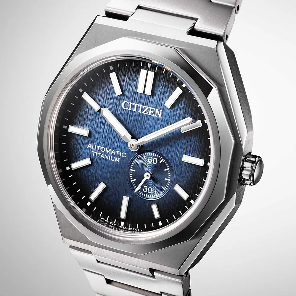 Citizen NK5020-58M นาฬิกาผู้ชาย Automatic Super-Titanium Zenshin Men's Watch