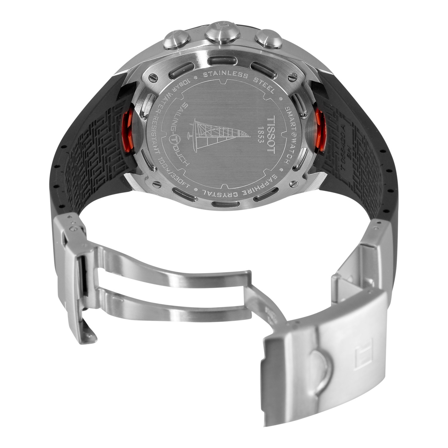 Tissot T056.420.27.051.01 นาฬิกาผู้ชาย T-Touch Sailing Alarm Chronograph Men's Watch