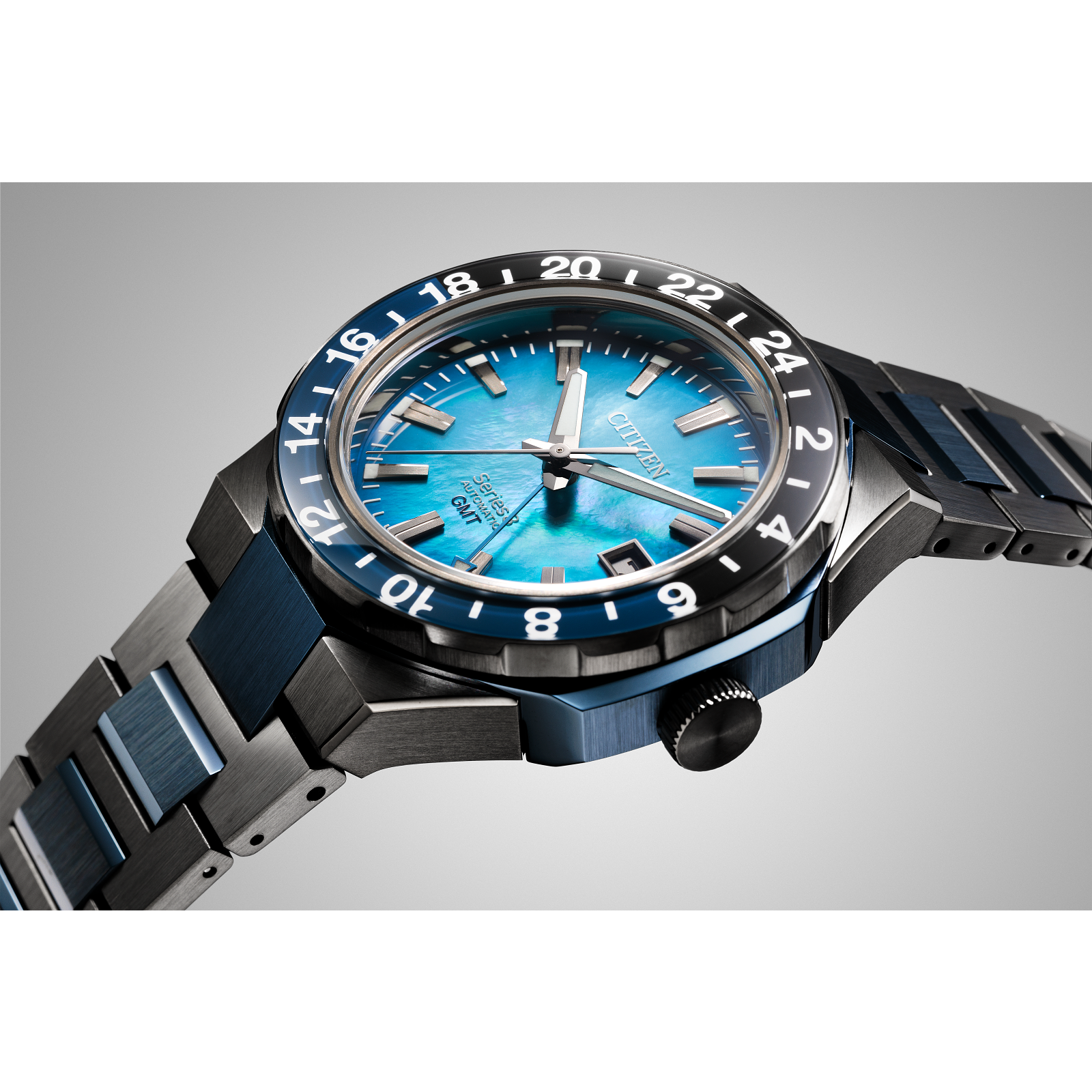 Citizen NB6036-52N นาฬิกาผู้ชาย Series8 880 GMT Automatic Limited Edition 2200 Men's Watch