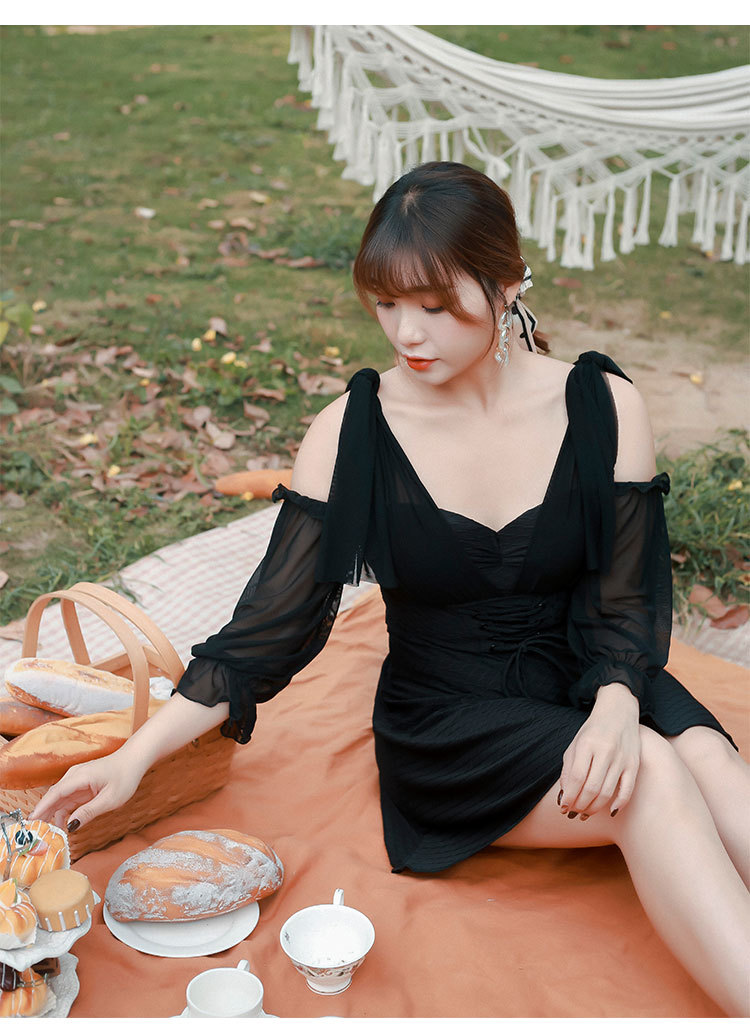 ชุดว่ายน้ำไซส์ใหญ่ 5xl พร้อมส่ง :ชุดว่ายน้ำคนอ้วนชุดเที่ยวทะเลสีดำถักสายด้านหน้า แขนต่อถอดออกได้มีกางเกงขาสั้นใส่ด้านในแบบสวย sexyมากๆจ้า: ขนาด รอบอก 40 - 48 นิ้ว เอว 38 - 48 นิ้ว สะโพก 42 - 52 นิ้ว