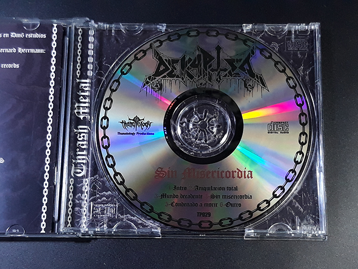 DEKAPITED'Sin Misericordia' CD