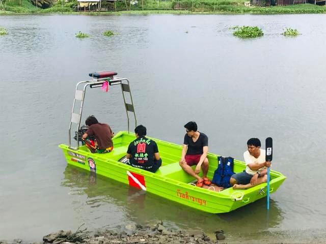 เรือท้องแบนรุ่น AP-AW14 ( ขอบกลม )