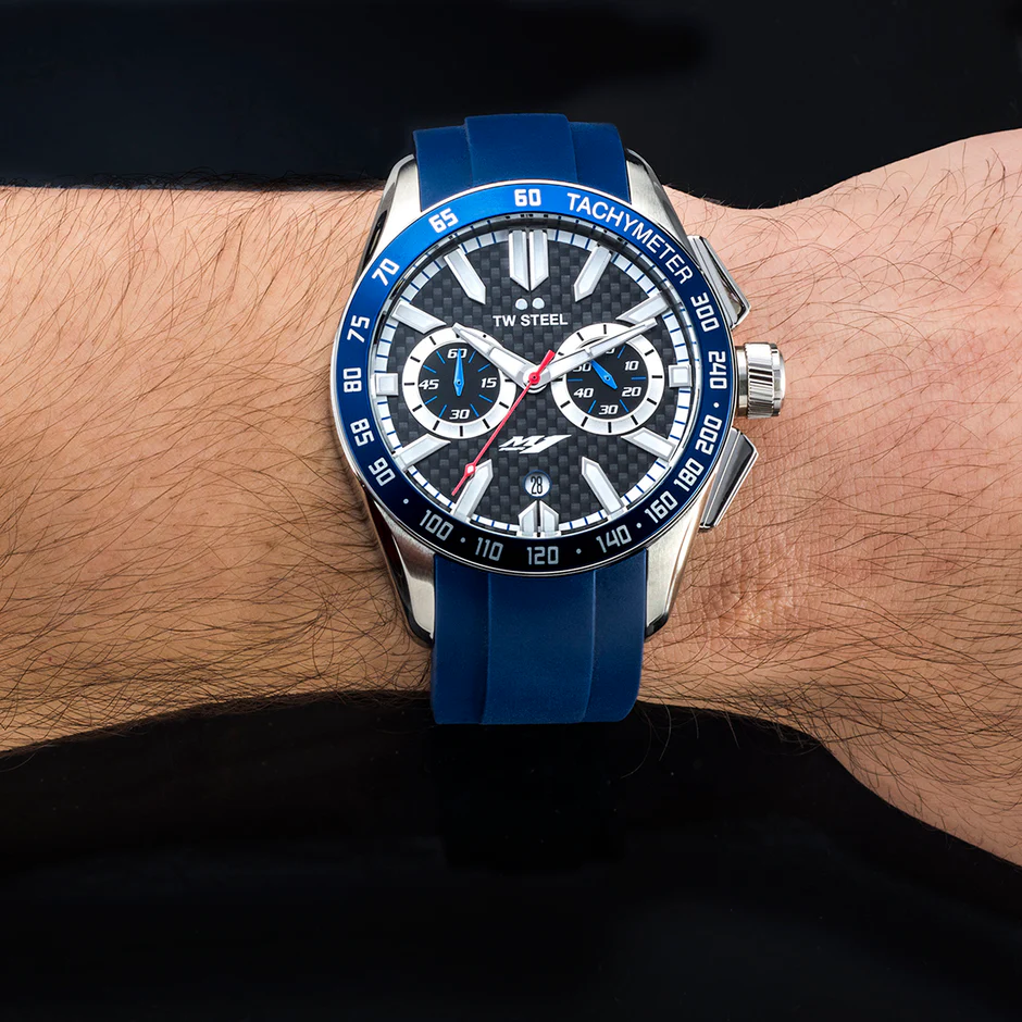 TW Steel GS4 นาฬิกาผู้ชาย Yamaha Factory Racing Chronograph Quartz Men's Watch
