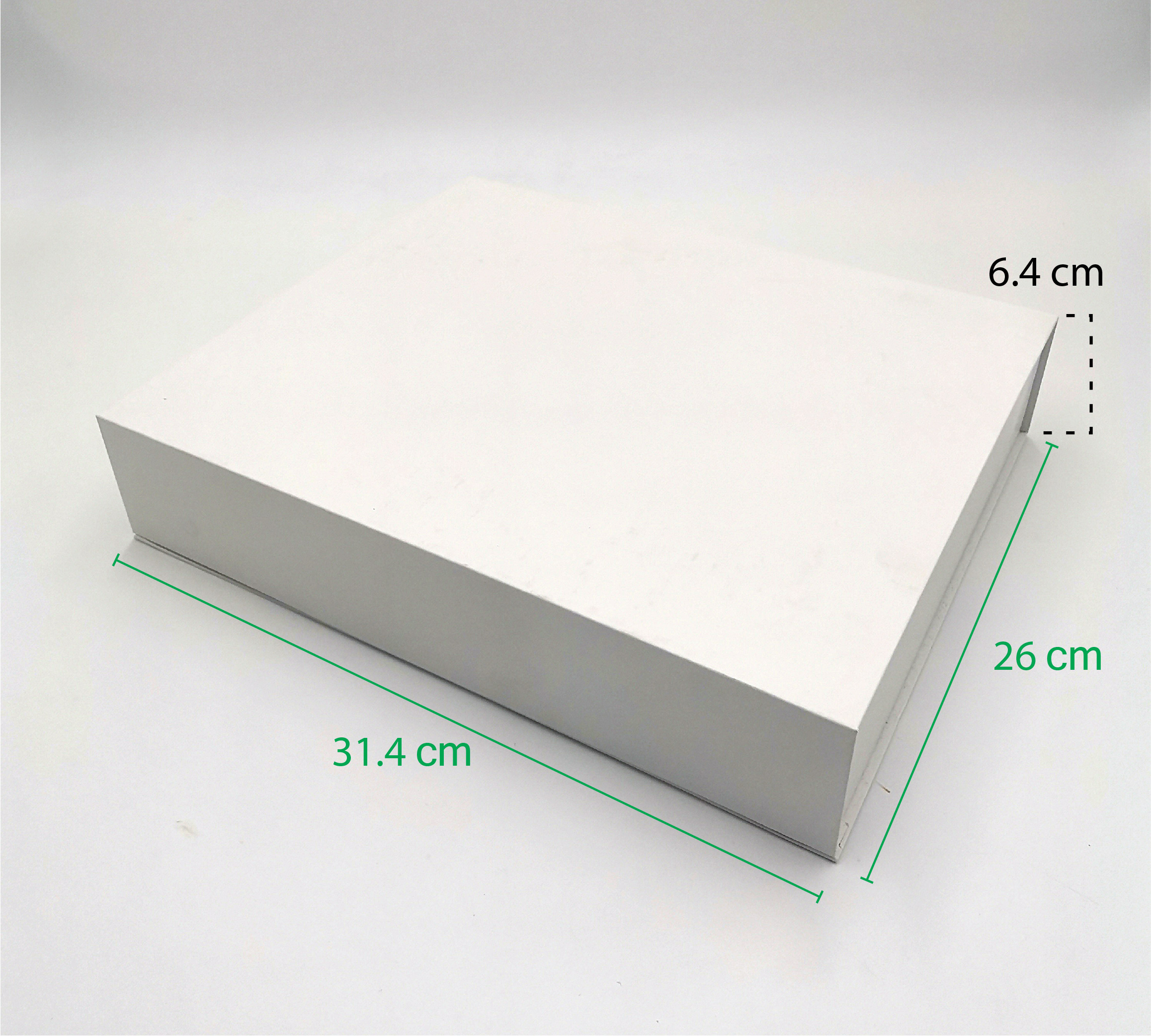 RD911 กล่องจั่วปัง ทรงฝาเปิดแม่เหล็ก ขนาด 26 x 31 x 6 ซม. ฐานยื่น 0.3 ซม.