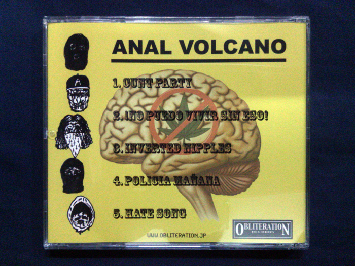 ANAL VOLCANO'!No Puedo Vivir Sin Eso! CD.