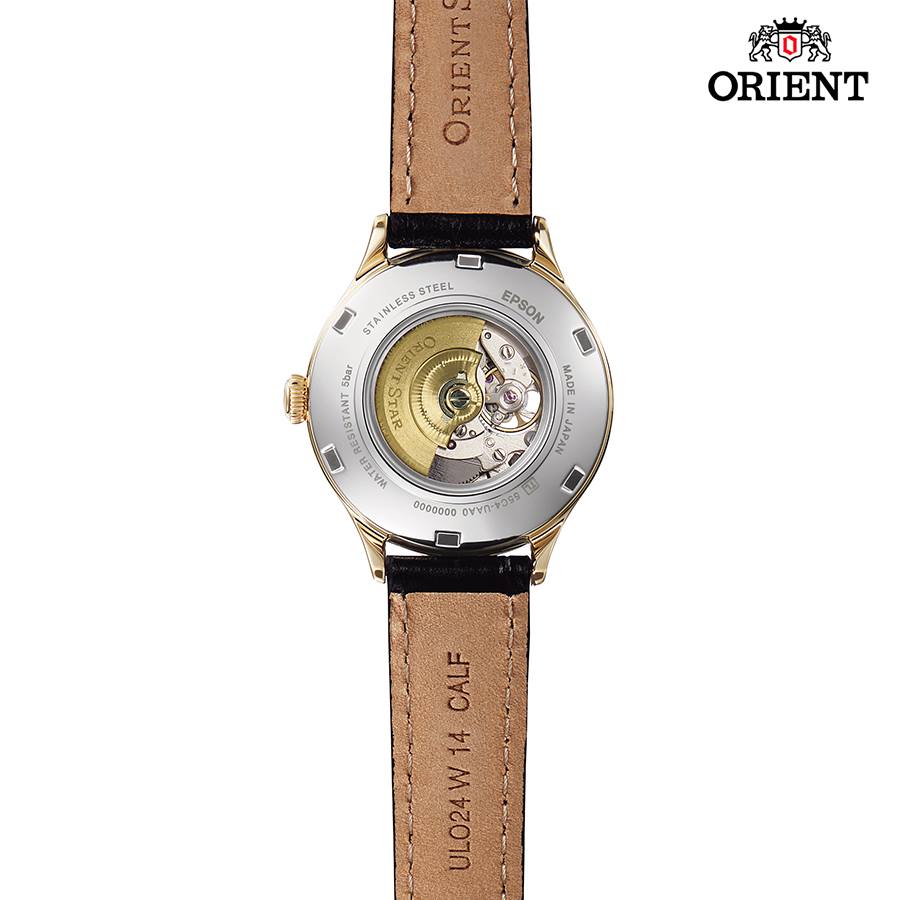 Orient RE-ND0004S00B นาฬิกาผู้หญิง Orient Star Semi Skeleton Automatic Women's Watch