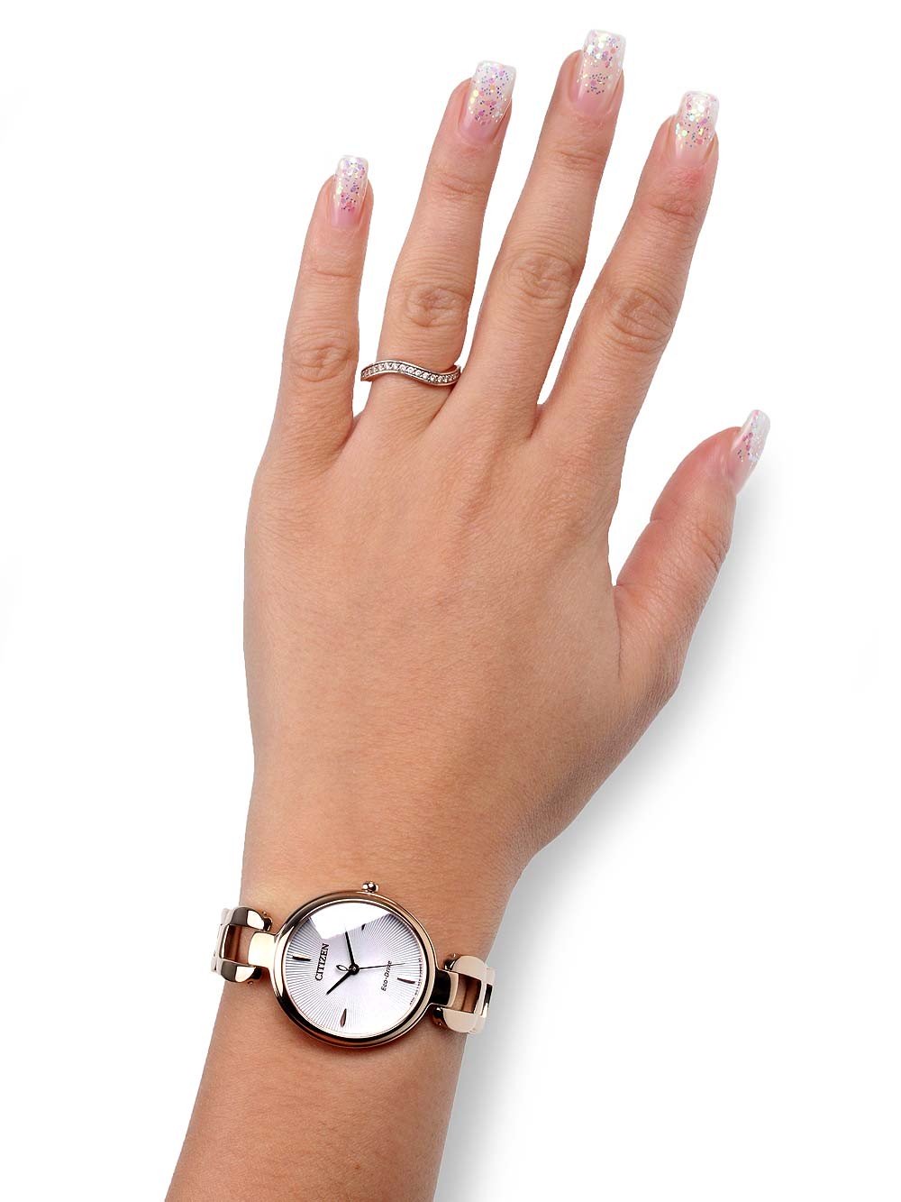 Citizen EM0423-81A นาฬิกาผู้หญิง Eco-Drive Women's Watch