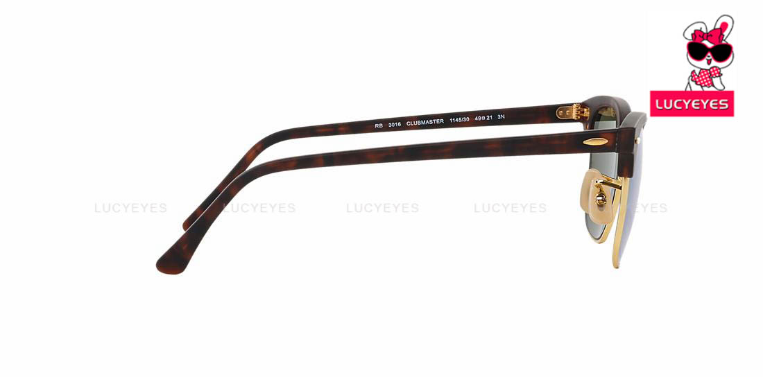 RayBan RB3016 114530 | CLUBMASTER FLASH LENSES 5