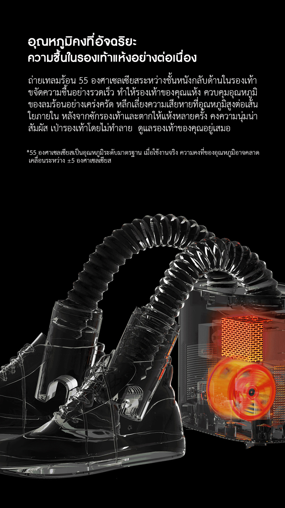 Xiaomi Deerma Shoes Dryer - เครื่องเป่ารองเท้า Deerma