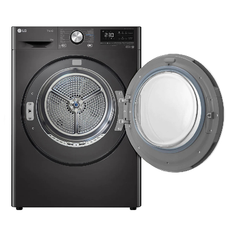 เครื่องอบผ้า รุ่น RV10VHP2B ระบบ DUAL Inverter Heat Pump™ ความจุ 10 กก. พร้อม Smart WI-FI control ควบคุมสั่งงานผ่านสมาร์ทโฟน