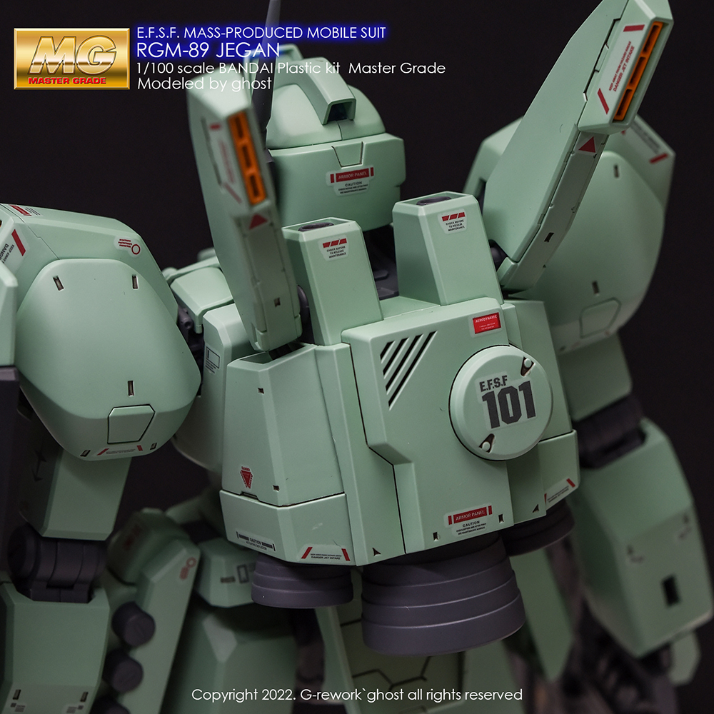 G-REWORK CUSTOM DECAL MG 1/100 RGM-89 JEGAN