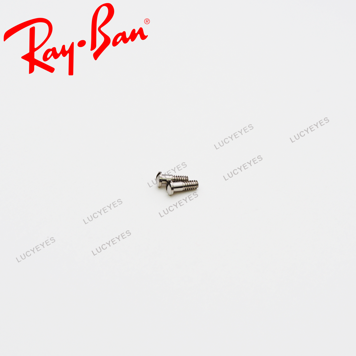 น๊อตแว่น RAYBAN แท้ 100% RB4165F, JUSTIN สีเงิน