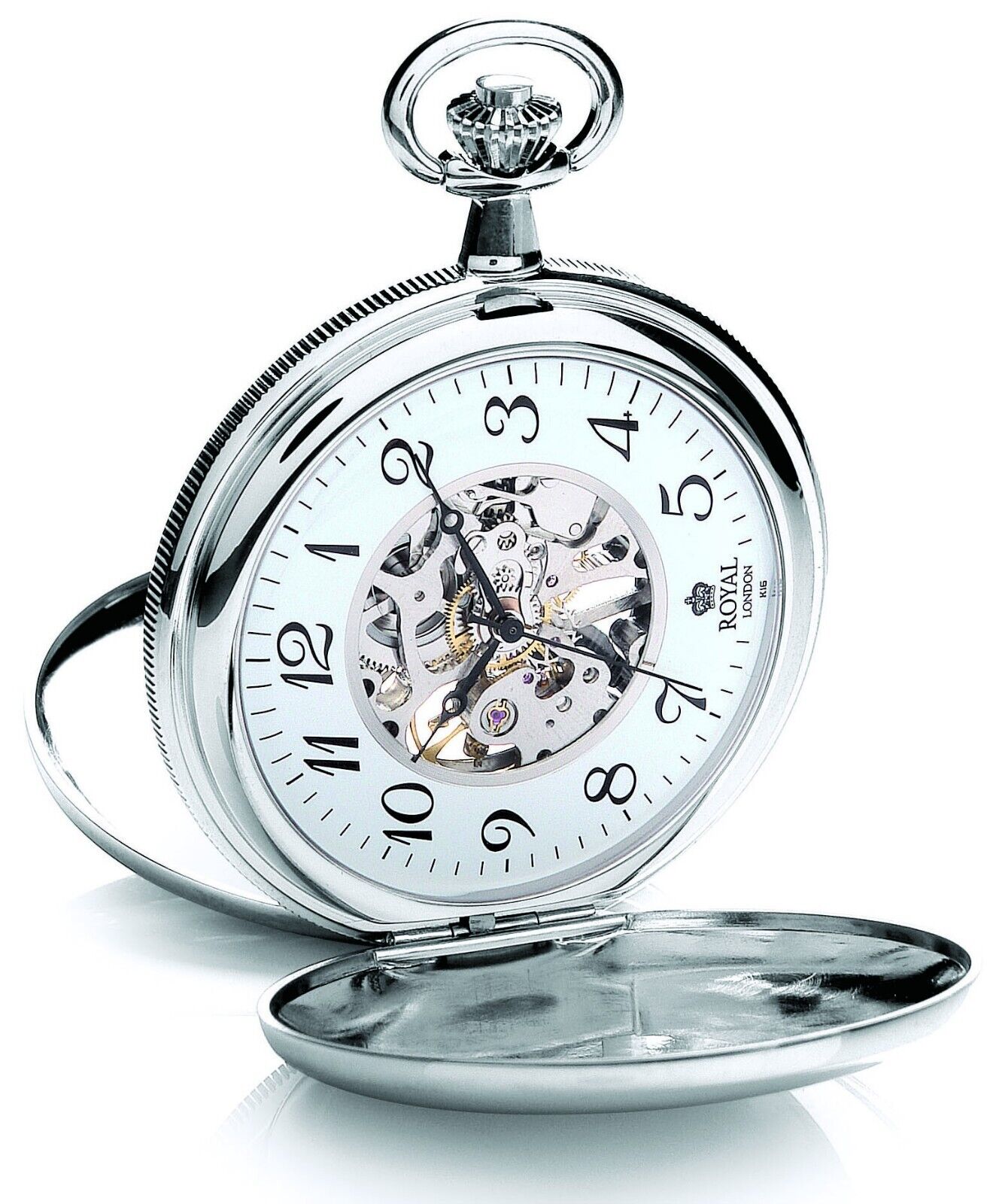 Royal London 90004-02 นาฬิกาพก Mechanical Pocket Watch