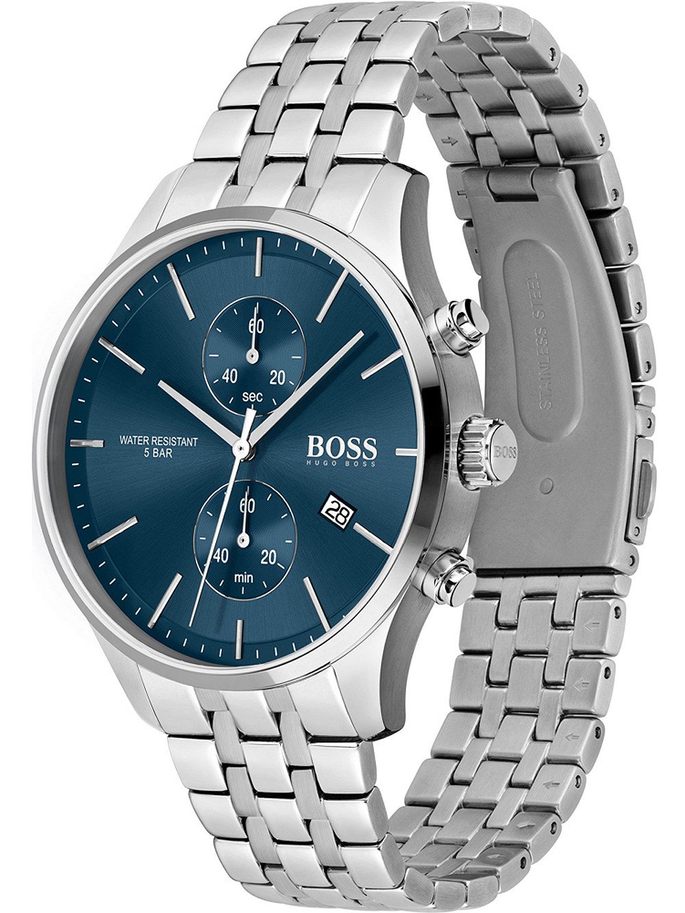 Hugo Boss 1513839 นาฬิกาผู้ชาย Metronome Chrono Quartz Men's Watch