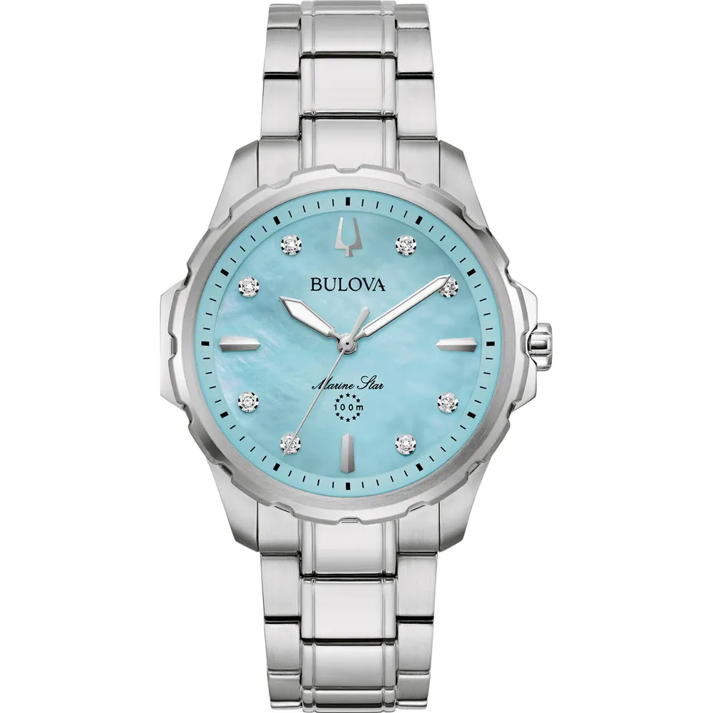 Bulova 96P248 นาฬิกาผู้หญิง Diamonds Quartz Women's Watch