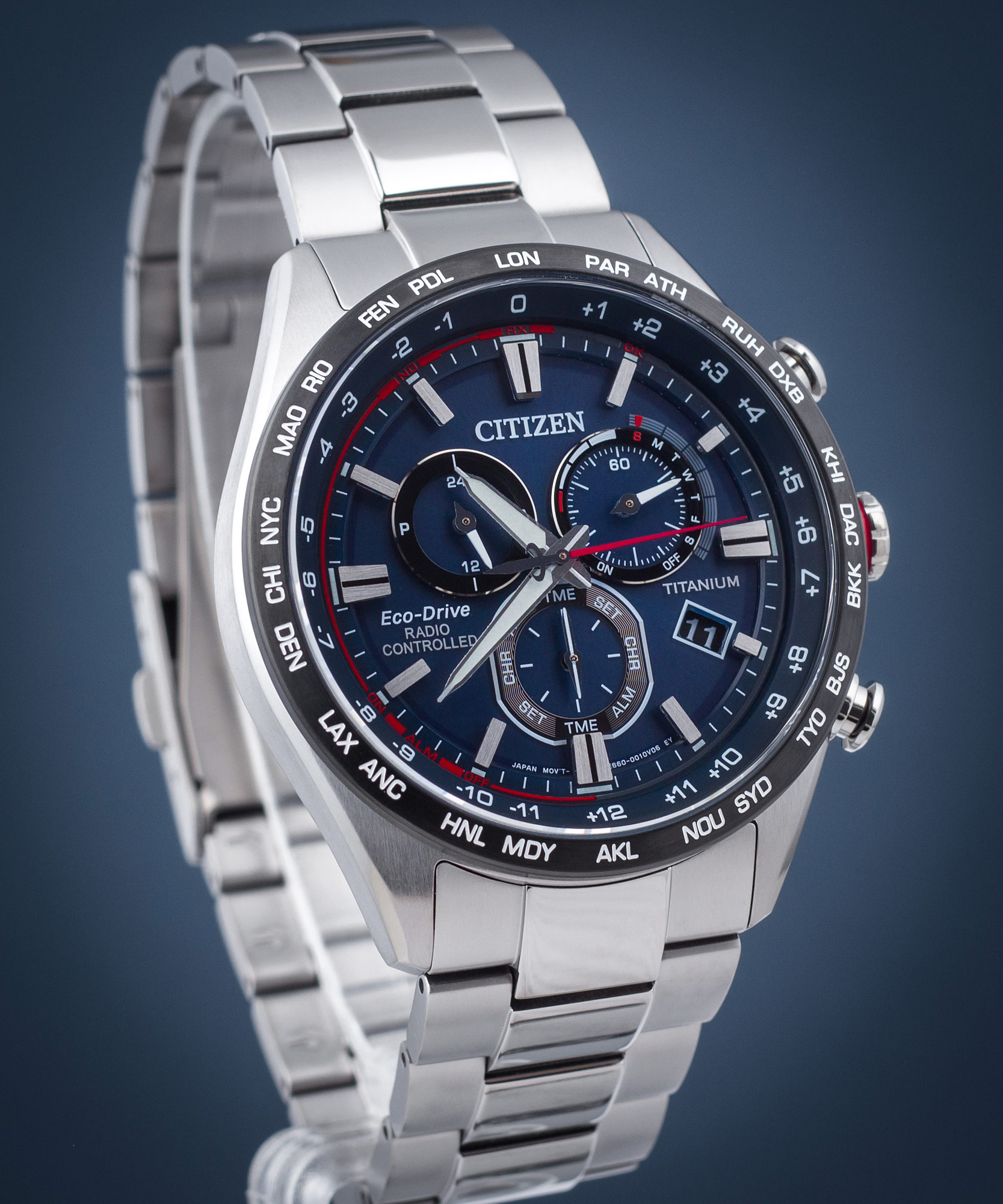 Citizen CB5945-85L นาฬิกาผู้ชาย Eco-Drive Titanium Men's Watch
