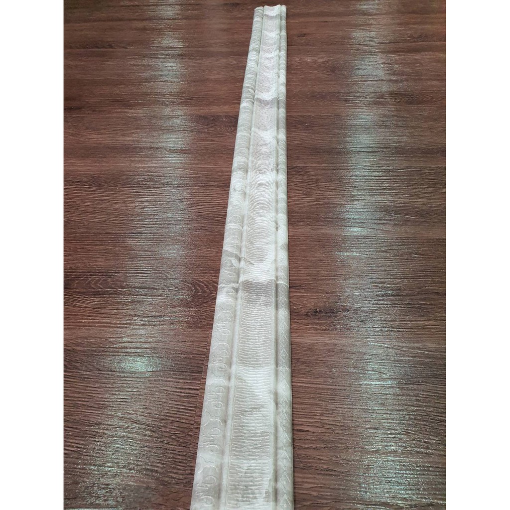 ขอบ,คิ้วตกแต่งผนัง มีกาวในตัว ขนาดกว้าง 8 ซม. ยาว 230 ซม.