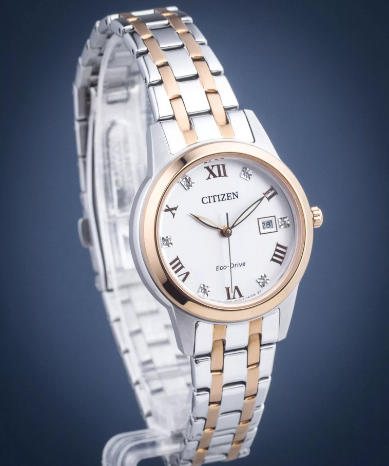 Citizen FE1246-85A นาฬิกาผู้หญิง Eco-Drive Women's Watch