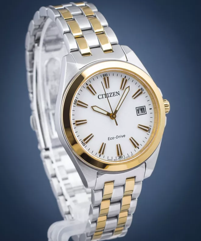 Citizen EO1214-82A นาฬิกาผู้หญิง Eco-Drive Core Collection Classic Women's Watch