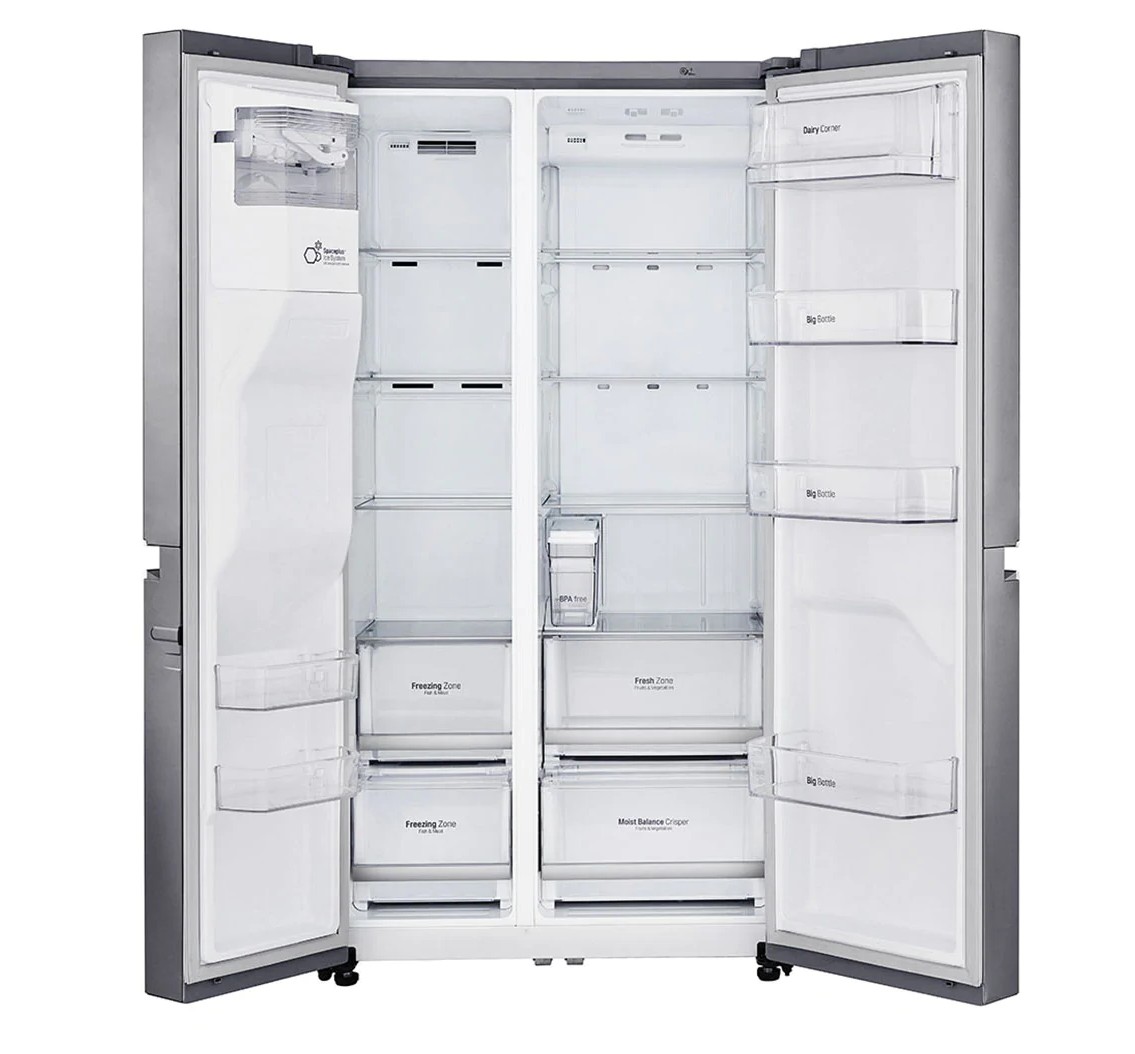 LG ตู้เย็น SIDE BY SIDE รุ่น GC-L247SLLV ขนาด 21.7 คิว INVERTER Linear Compressor พร้อม Smart WI-FI control L247SLLV SBS (ชลบุรี ส่งฟรี)