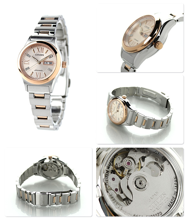 Citizen PD7166-54 นาฬิกาผู้หญิง Citizen รุ่น PD7166-54W, Automatic Japan Made Women' Watch