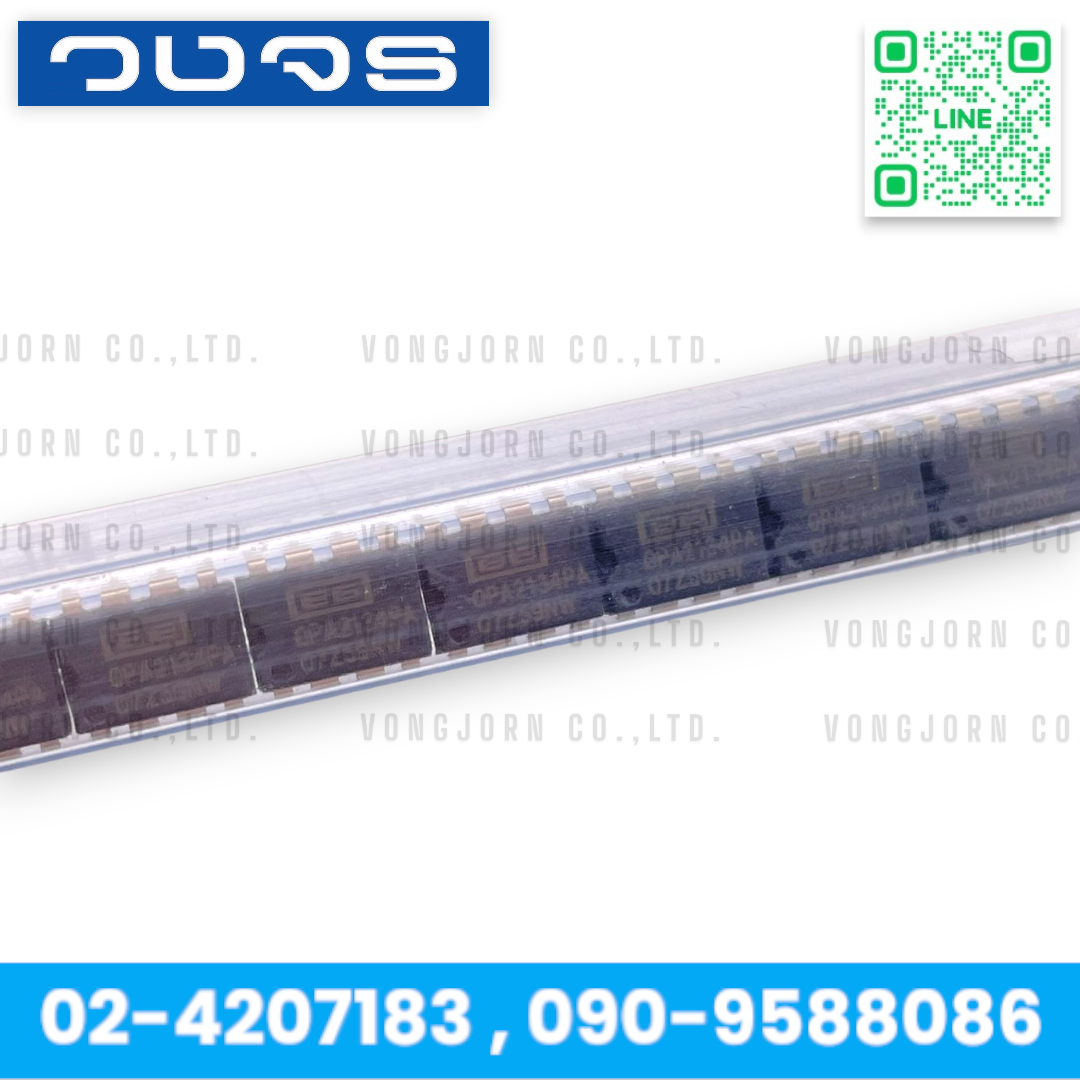 IC OPA2134PA OPA2134 BURR-BROWN ของแท้ High Performance Audio Poerational Amplifiers ไอซี