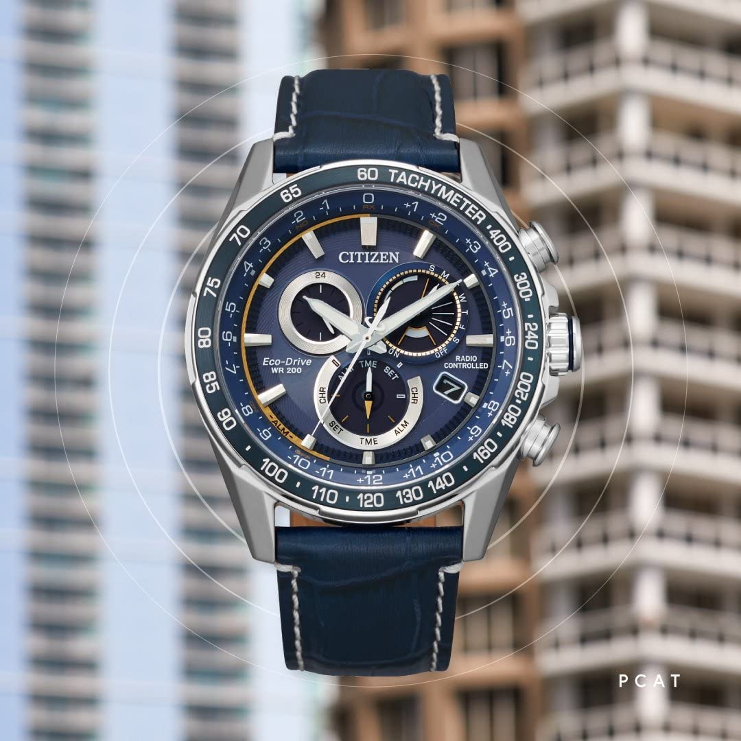 Citizen CB5918-02L นาฬิกาผู้ชาย Eco-Drive PCAT Perpetual Chrono A-T Men's Watch