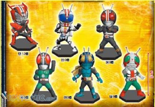 Banpresto WCF Masked Rider Set 6 Pcs