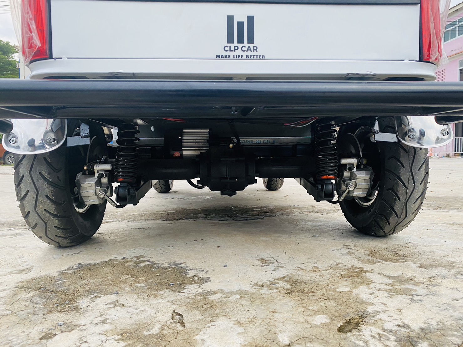 รถไฟฟ้า 4 ล้อ 4-5 ที่นั่ง รุ่น M-01T ยี่ห้อ CLP CAR ขับแฮนด์บิด