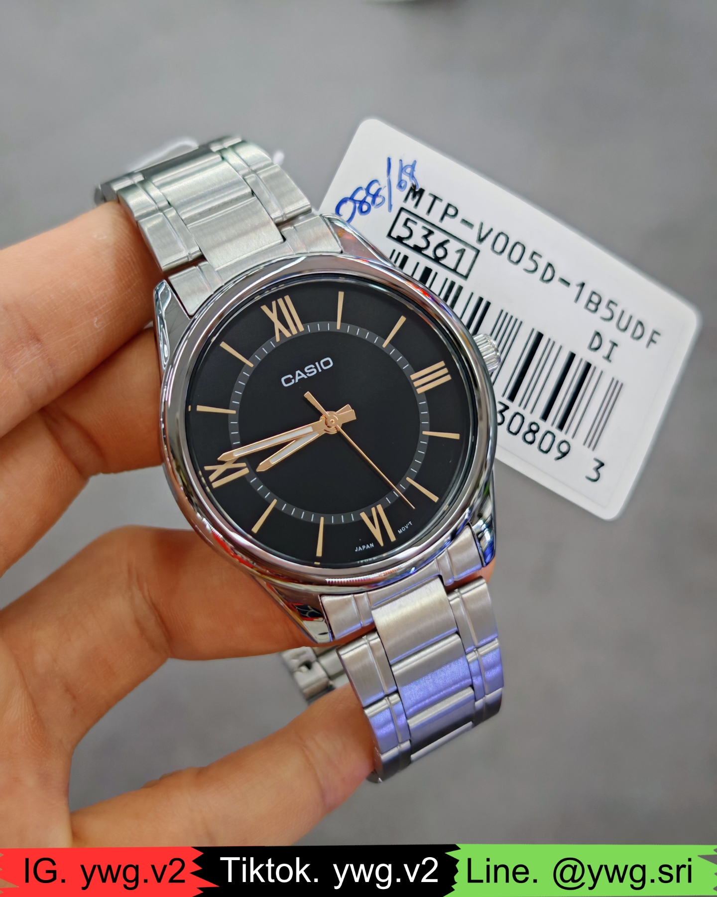 CASIO รุ่น MTP-V005D-1B5