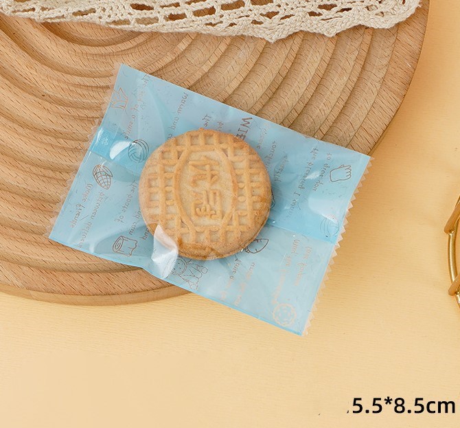 ถุงซีล ใส่ขนม คุกกี้ ลูกอม ขนาด 5.5x8.5 ซม.จำนวน 97-100 ใบ/แพ็ค (ชุดที่ 4/4)