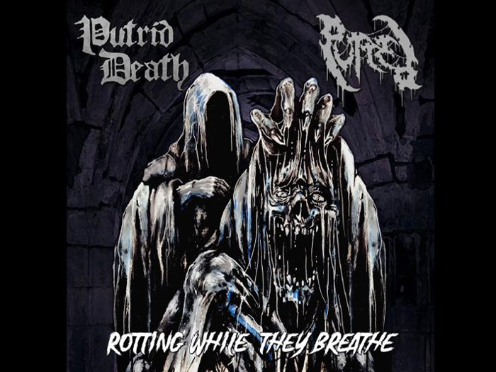 PUTRID DEATH / PUTRED'Rotting While They Breathe'Split CD