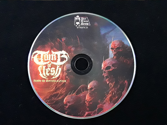 TOMB OF FLESH 'Inside The Horrors Of Flesh' Digi CD