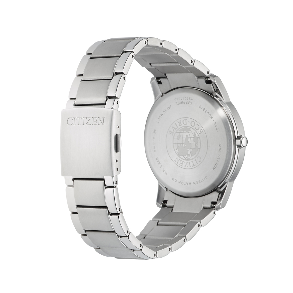 Citizen AW2020-82L นาฬิกาผู้ชาย Eco-Drive Titanium 50m Men's Watch
